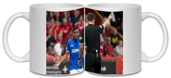 Rangers vs Aberdeen: Alfredo Morelos Red Card by Referee Kevin Clancy in Ladbrokes Premiership Clash