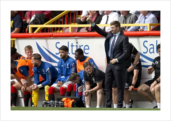 Steven Gerrard: Reaction at Pittodrie - Aberdeen vs Rangers, Ladbrokes Premiership