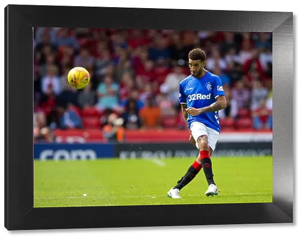 Rangers Connor Goldson in Action: Pittodrie Showdown