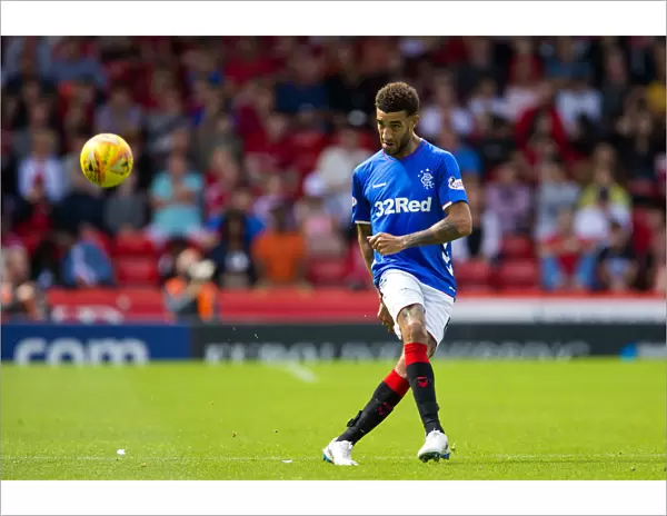 Rangers Connor Goldson in Action: Pittodrie Showdown