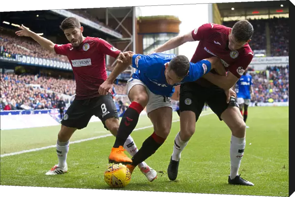 Rangers Katic Shields Ball at Ibrox: Rangers vs St Mirren, Ladbrokes Premiership