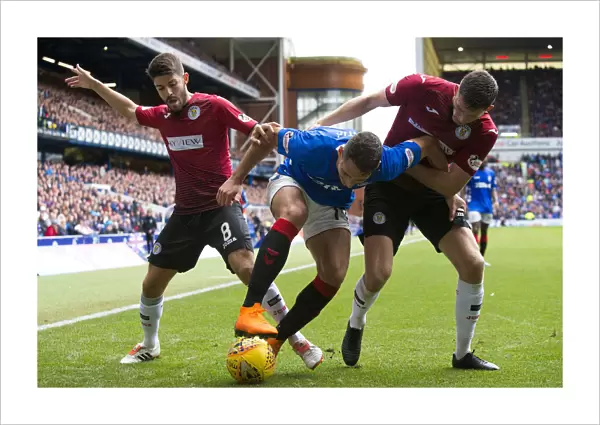 Rangers Katic Shields Ball at Ibrox: Rangers vs St Mirren, Ladbrokes Premiership