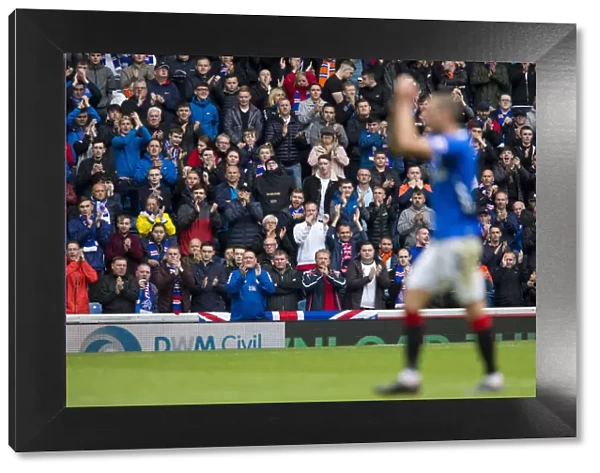 Rangers Fans Pay Tribute: Borna Barisic Receives Standing Ovation at Ibrox Stadium