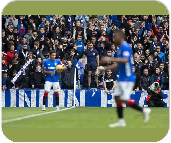 Rangers Fans Show Appreciation: Standing Ovation for Alfredo Morelos Substitution at Ibrox