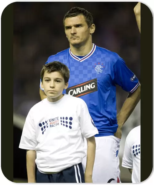 Ibrox Showdown: Rangers FC vs Unirea Urziceni - Group G, Champions League Qualifying Stage (1-4) - McCulloch's Last Stand with the Mascot