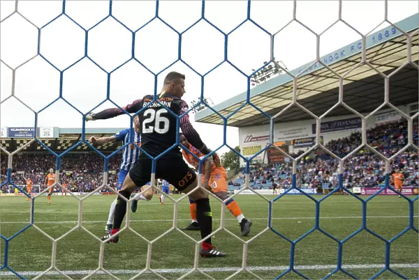 Rangers Alfredo Morelos Scores First Betfred Cup Goal Against Kilmarnock at Rugby Park