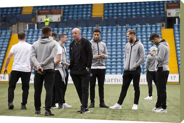 Rangers Players Arrive at Rugby Park for Betfred Cup Clash Against Kilmarnock