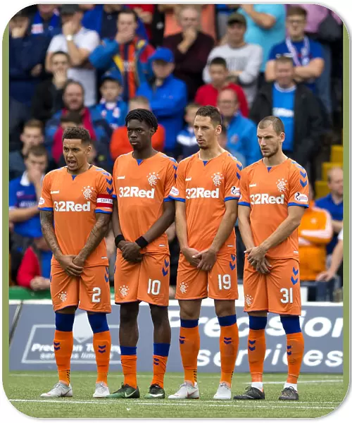 Rangers Tavernier, Ejaria, Katic, and Barisic in Betfred Cup Showdown at Rugby Park