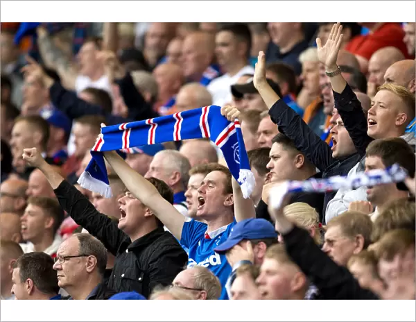 Rangers Fans Unleash Roar at Rugby Park: The Betfred Cup Showdown Against Kilmarnock