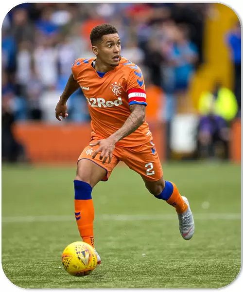 Rangers Captain James Tavernier Fires Up His Team in The Betfred Cup Clash at Rugby Park
