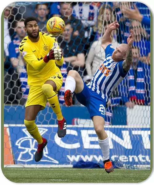 Rangers Foderingham Saves from Burke: A Thrilling Betfred Cup Showdown at Rugby Park