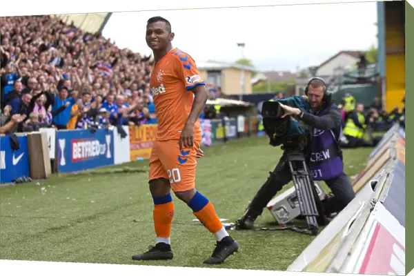 Rangers Alfredo Morelos Thrills with Betfred Cup Goal at Kilmarnock