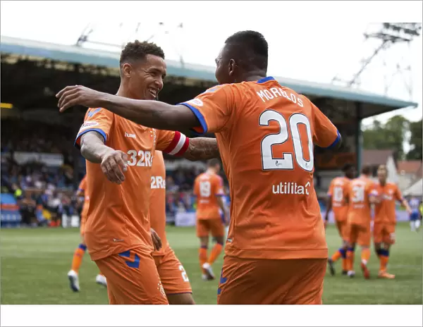 Rangers: Tavernier and Morelos Celebrate First Goal in Betfred Cup Clash at Kilmarnock