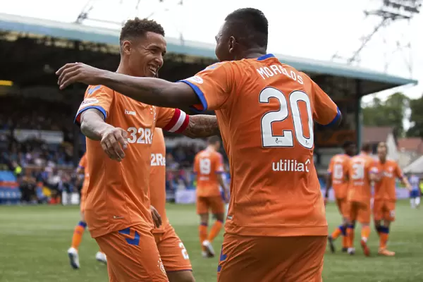 Rangers: Tavernier and Morelos Celebrate First Goal in Betfred Cup Clash at Kilmarnock