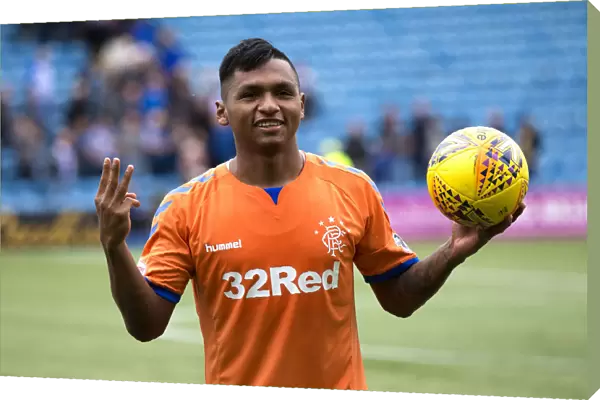 Rangers Alfredo Morelos: Hat-trick Hero in Betfred Cup Victory at Rugby Park