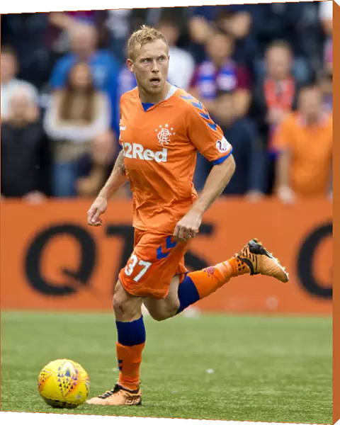 Scott Arfield in Action: Thrilling Betfred Cup Showdown - Rangers vs. Kilmarnock at Rugby Park