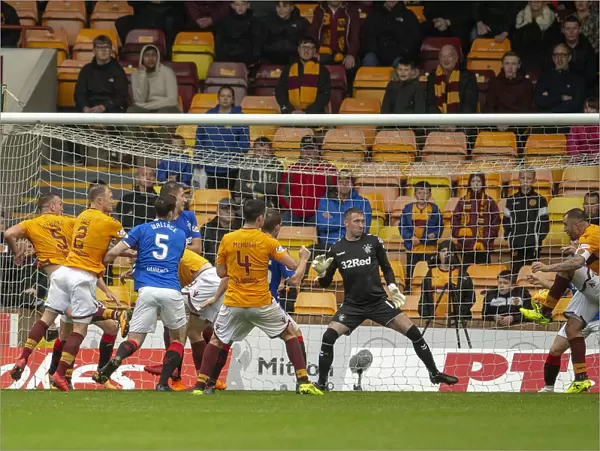 Peter Hartley's Upset Goal: Motherwell Stuns Rangers in the Ladbrokes Premiership at Fir Park