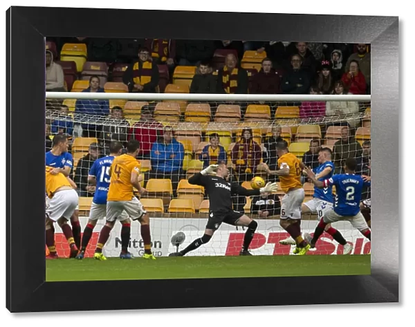 Peter Hartley Scores the Upset: Motherwell vs. Rangers in the Ladbrokes Premiership at Fir Park