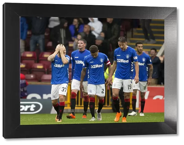 Rangers Heartbreak: Motherwell's Last-Minute Goal at Fir Park, Ladbrokes Premiership