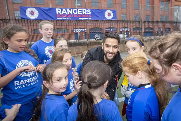 Rangers FC: Daniel Candeias Inspires Young Talents at Ibrox Soccer School