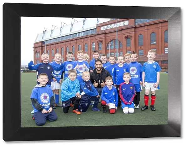 Daniel Candeias Inspires Future Rangers Stars at Ibrox Soccer School