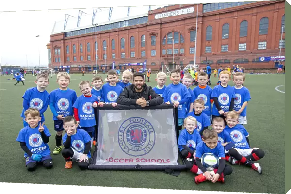 Rangers FC: Daniel Candeias Engages Young Talents at Ibrox Soccer School