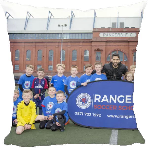 Rangers Football Club: Daniel Candeias Engages Young Talent at Ibrox Soccer School