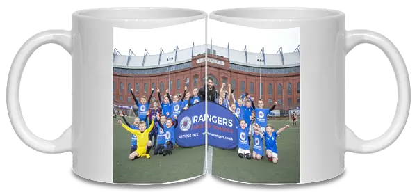 Daniel Candeias Inspires Young Rangers at Ibrox Soccer School: Nurturing the Next Generation of Champions (Scottish Cup Winners 2003)