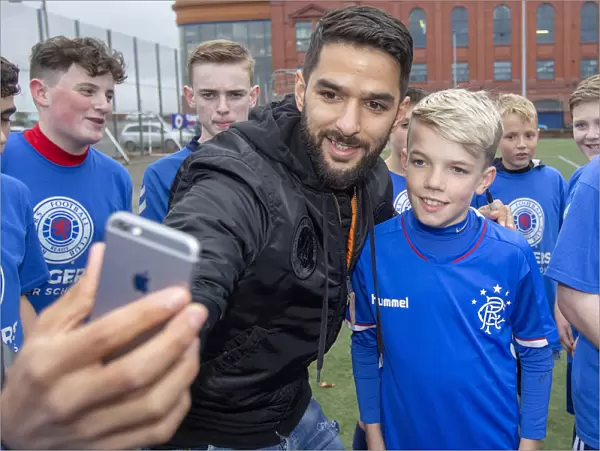 Rangers FC: Daniel Candeias Inspires Future Generations at Ibrox Soccer School