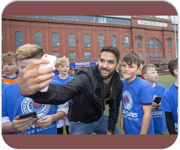 Rangers FC: Daniel Candeias Inspires Next Generation of Soccer Stars at Ibrox Soccer School