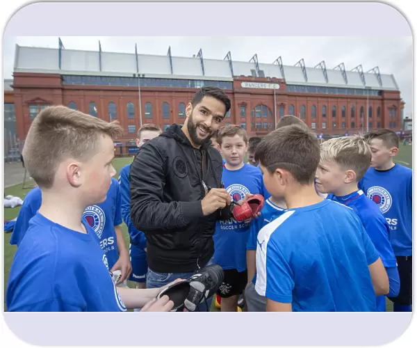Rangers Football Club: Daniel Candeias Inspires Young Talents at Ibrox Soccer School