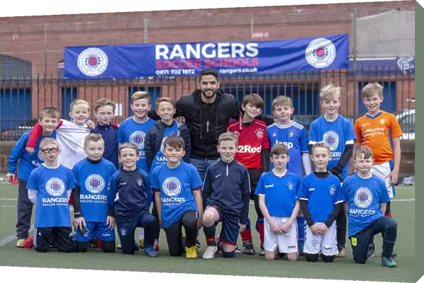 Rangers FC: Daniel Candeias Engages Young Talent at Ibrox Soccer School