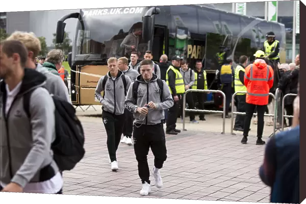 Rangers Ryan Kent Arrives at Celtic Park for Intense Ladbrokes Premiership Clash