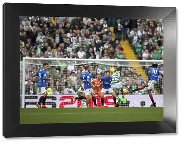 McGregor's Marvelous Save: Ntcham's Thwarted Shot (Rangers vs Celtic, Ladbrokes Premiership)