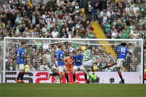 McGregor's Marvelous Save: Ntcham's Thwarted Shot (Rangers vs Celtic, Ladbrokes Premiership)