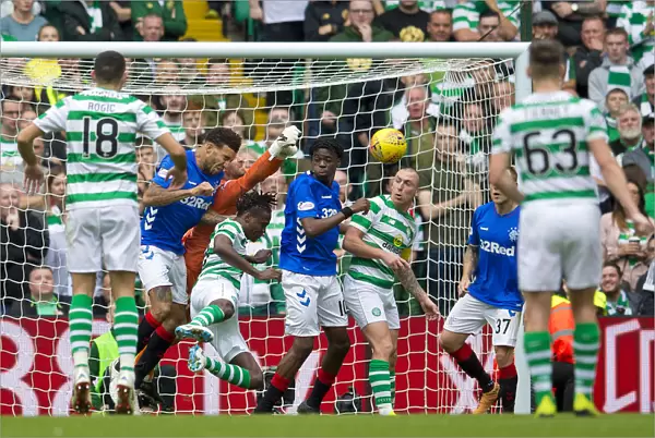 Allan McGregor's Dramatic Save: Rangers vs. Celtic - A Thrilling Moment at Celtic Park, Ladbrokes Premiership
