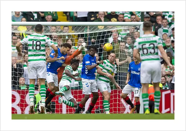 Allan McGregor's Dramatic Save: Rangers vs. Celtic - A Thrilling Moment at Celtic Park, Ladbrokes Premiership