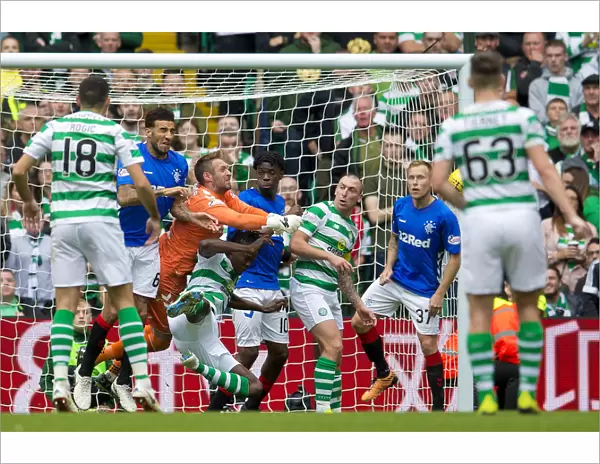 Allan McGregor's Defiant Moment: Punches Away at Celtic Park