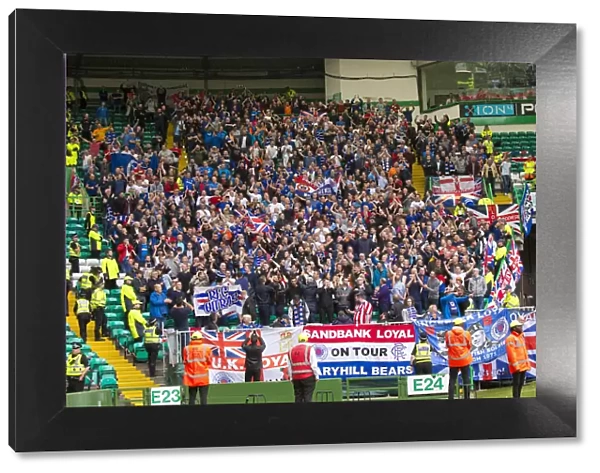 Rangers FC's Historic Scottish Cup Victory: Passionate Fans Celebrate Triumph at Celtic Park (2003)