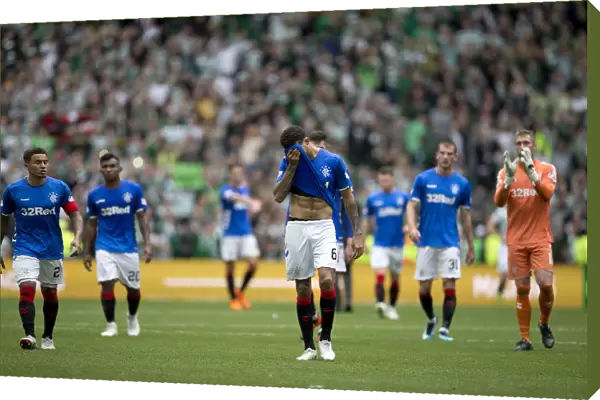 Rangers: Defeated Players at Celtic Park After Premiership Loss - Scottish Cup Champions 2003
