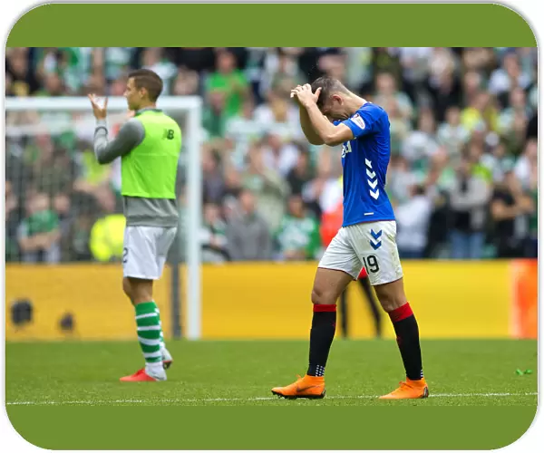 Nikola Katic's Disappointment: Rangers Heartbreaking 1-0 Defeat at Celtic Park