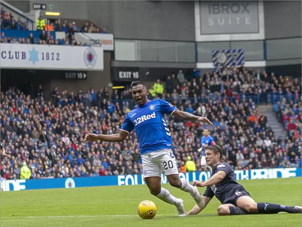 Rangers vs Dundee: Morelos Suffers Penalty Call against O'Dea at Ibrox