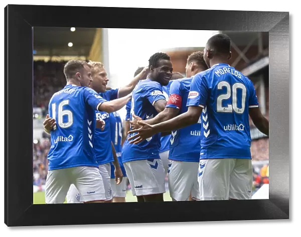Rangers Football Club: Lassana Coulibaly's Thrilling Goal Celebration vs Dundee - Ladbrokes Premiership, Ibrox Stadium