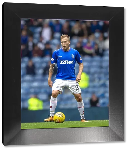 Scott Arfield in Action: Rangers vs Dundee - Ladbrokes Premiership, Ibrox Stadium