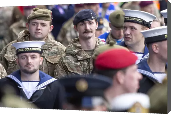Honoring Heroes: Rangers Football Club's Armed Forces Tribute Day - Uniting Directors, Former Players, and Champions at Ibrox Stadium