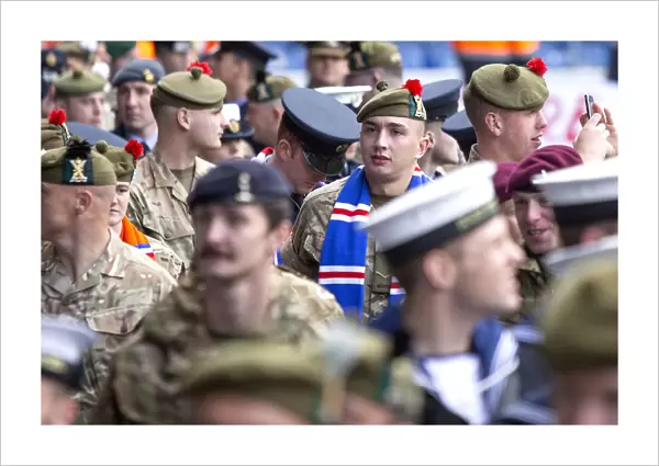 Honoring Heroes: Armed Forces Tribute Day at Ibrox Stadium - Rangers Football Club