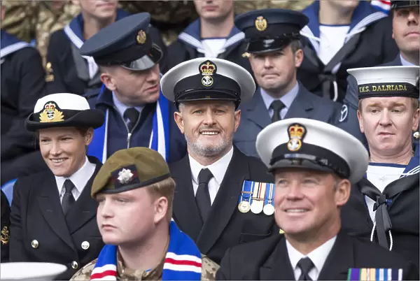 Salute to Heroes: Armed Forces Honored with Rangers Directors and Legends (Scottish Cup Winners 2003)