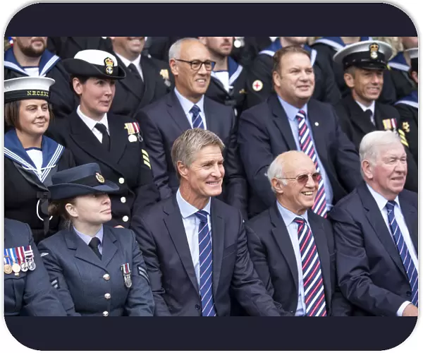 Salute to Heroes: Rangers Football Club Honors Armed Forces at Ibrox Stadium