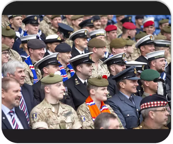 Rangers Football Club: Salute to Heroes - Honoring the 2003 Scottish Cup Winning Squad and Armed Forces Members