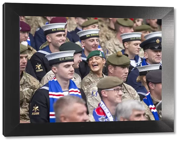 Rangers Football Club: Honoring the Armed Forces - Rangers vs St. Johnstone at Ibrox Stadium